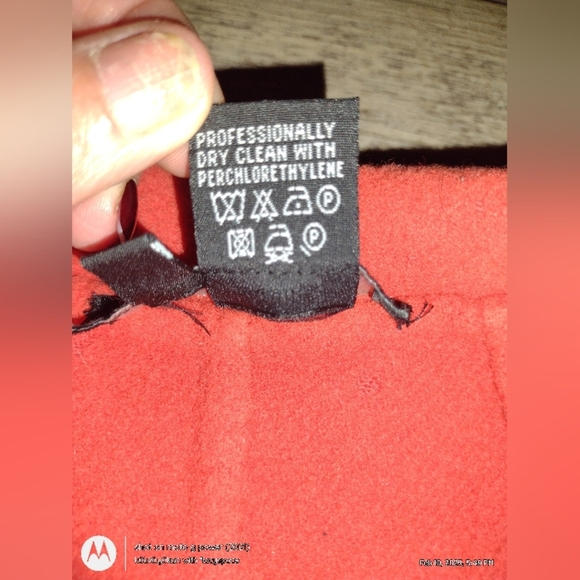 Etcetera Wool and Cashmere Wrap Coat in Orange Spice sz Small NWOT - Picture 6 of 7